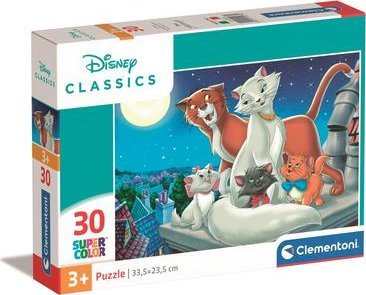 Clementoni CLE puzzle 30 SuperKolor Disney Classic 20278