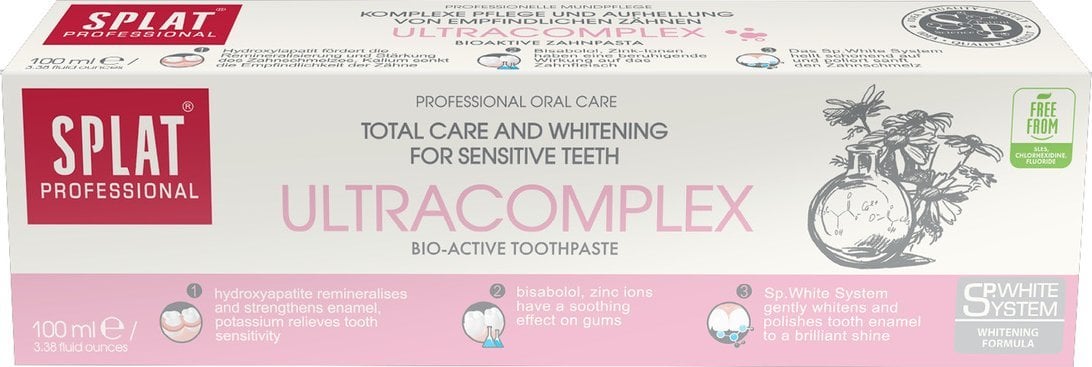 Splat Pasta do zębów splat professional ultracomplex-kompeksowa ochrona i wybielanie 100ml