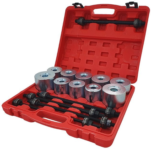 Ściągacz do TULEI ŁOŻYSK ADAPTERY DO PRASY 34-90 mm SW2 + WALIZKA