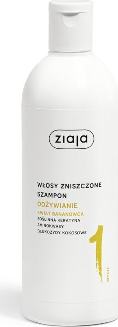 Ziaja Odżywianie Kwiat Bananowca szampon do włosów 400ml