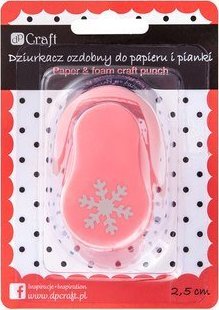 Dalprint Dziurkacz ozdobny do papieru i pianki DPCRAFT 2, 5cm Śnieżynka 3