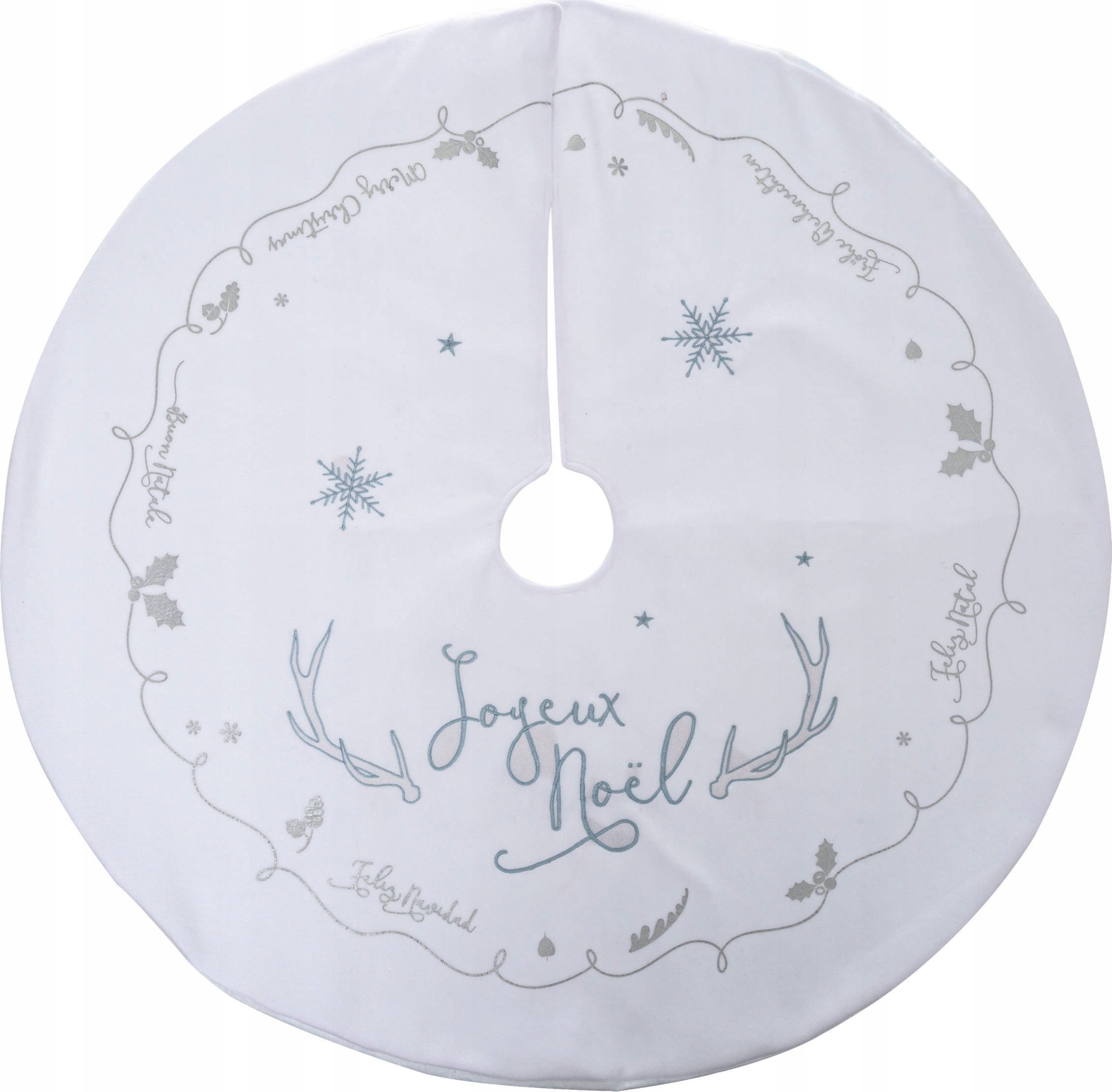 Fééric Lights and Christmas Dywanik pod choinkę z napisem