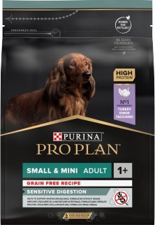 Triton PRO PLAN Sensitive Digestion Small & Mini Adult Karma dla psów bogata w indyka 2,5kg
