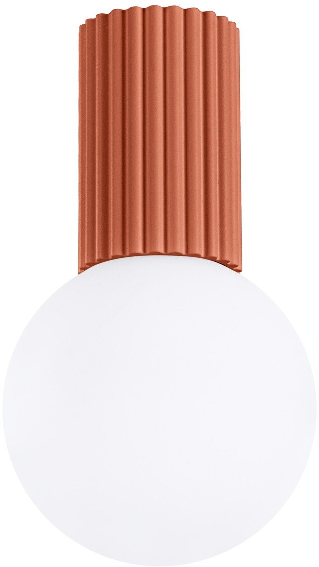 Plafon Halo Ochra Czerwona Ip44 G9 8W Sollux Lighting