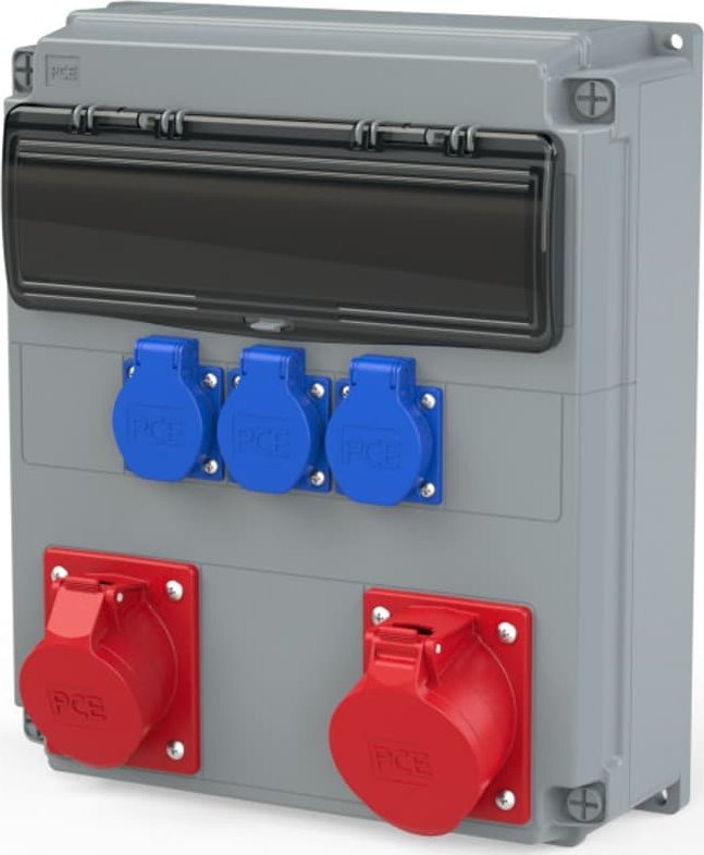 PCE Rozdzielnica stacjonarna OPOLE 32/5 16/5 3GS bez zabezpieczeń IP54 909110003W