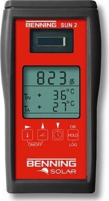 Benning Miernik pomiaru nasłonecznienia BENNING SUN 2