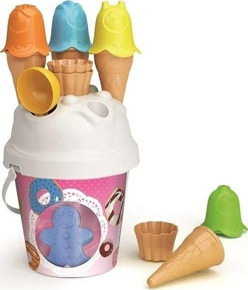 Tupiko Zestaw do piasku ciasteczka z lodami i babeczkami