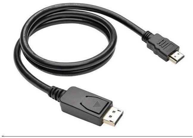 C-Tech DisplayPort/HDMI, 2 m, czarny CB-DP-HDMI-20