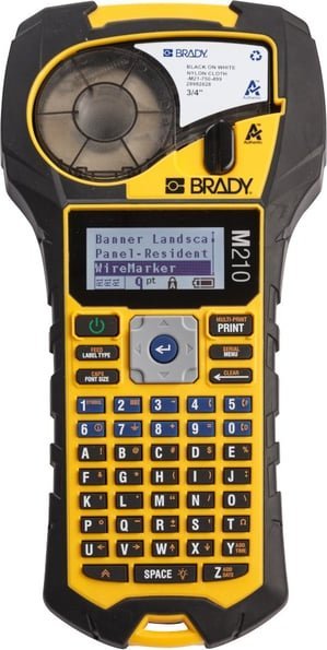 Drukarka etykiet Brady Brady M210 drukarka etykiet Termotransferowy 203 x 203 DPI 10 mm/s Bezprzewodowy