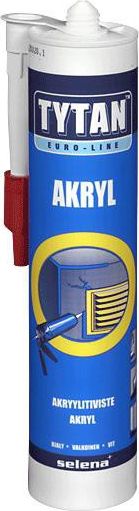Tytan AKRYL EURO-LINE 280ML BIAŁY