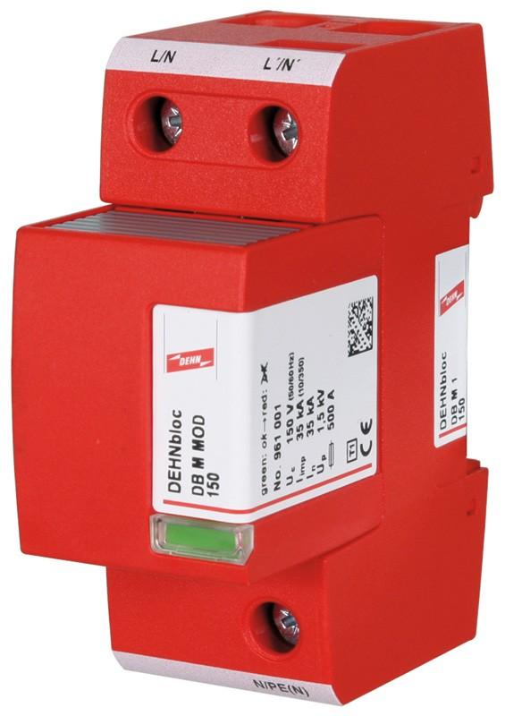 Dehn Ogranicznik przepięć DEHNBLOC M 1 255 1-biegunowy do sieci 230V AC 961120