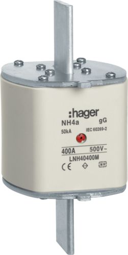 Hager Wkładka bezpiecznikowa NH4a 400A 500V gG (LNH40400M)