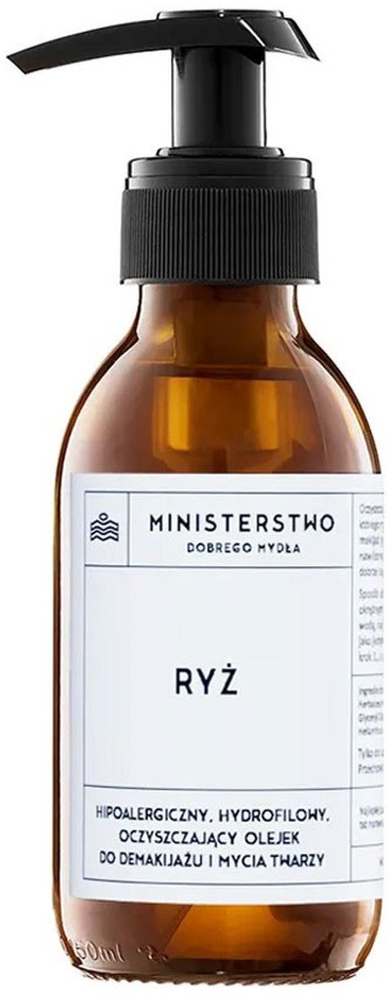 Ministerstwo Dobrego Mydła Hydrofilowy olejek do demakijażu ryż, 140 ml