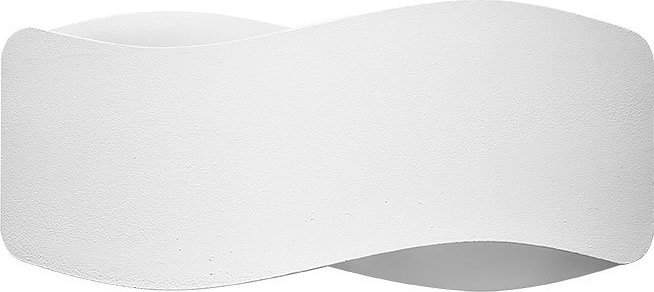 Kinkiet Lumes Biały nowoczesny kinkiet ścienny - S178-Plutos