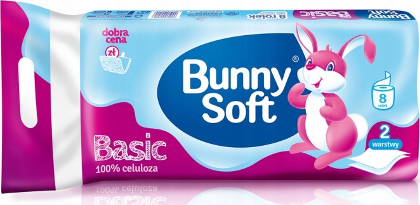 Osram BUNNY SOFT Papier toaletowy 2 warstwy 8 szt.