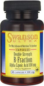 Swanson R-ALA 100mg 60 kaps.
