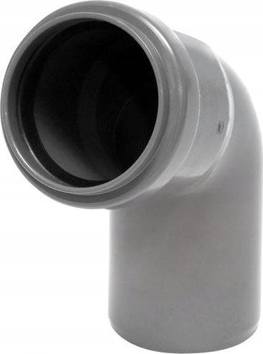 Kolano 50 <67 kanalizacja wewnętrzna szara EQUATION (S)