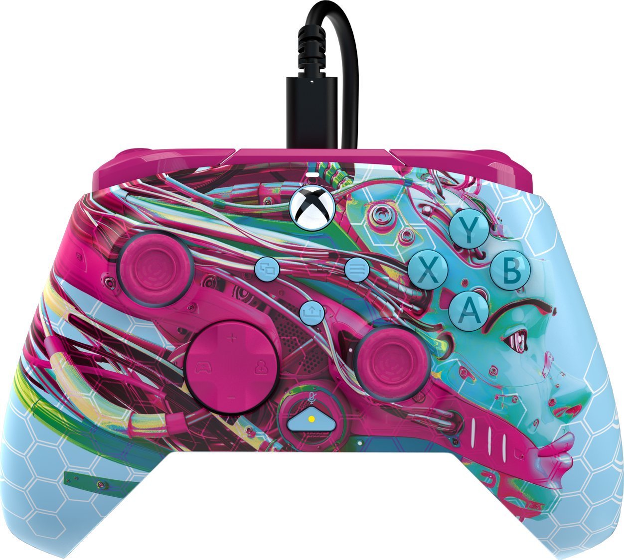 PDP Controller kabelgebunden Rematch Dreams Glow XBOX