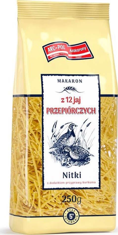 Arc-Pol Makaron nitki 12 jajeczny 250 g