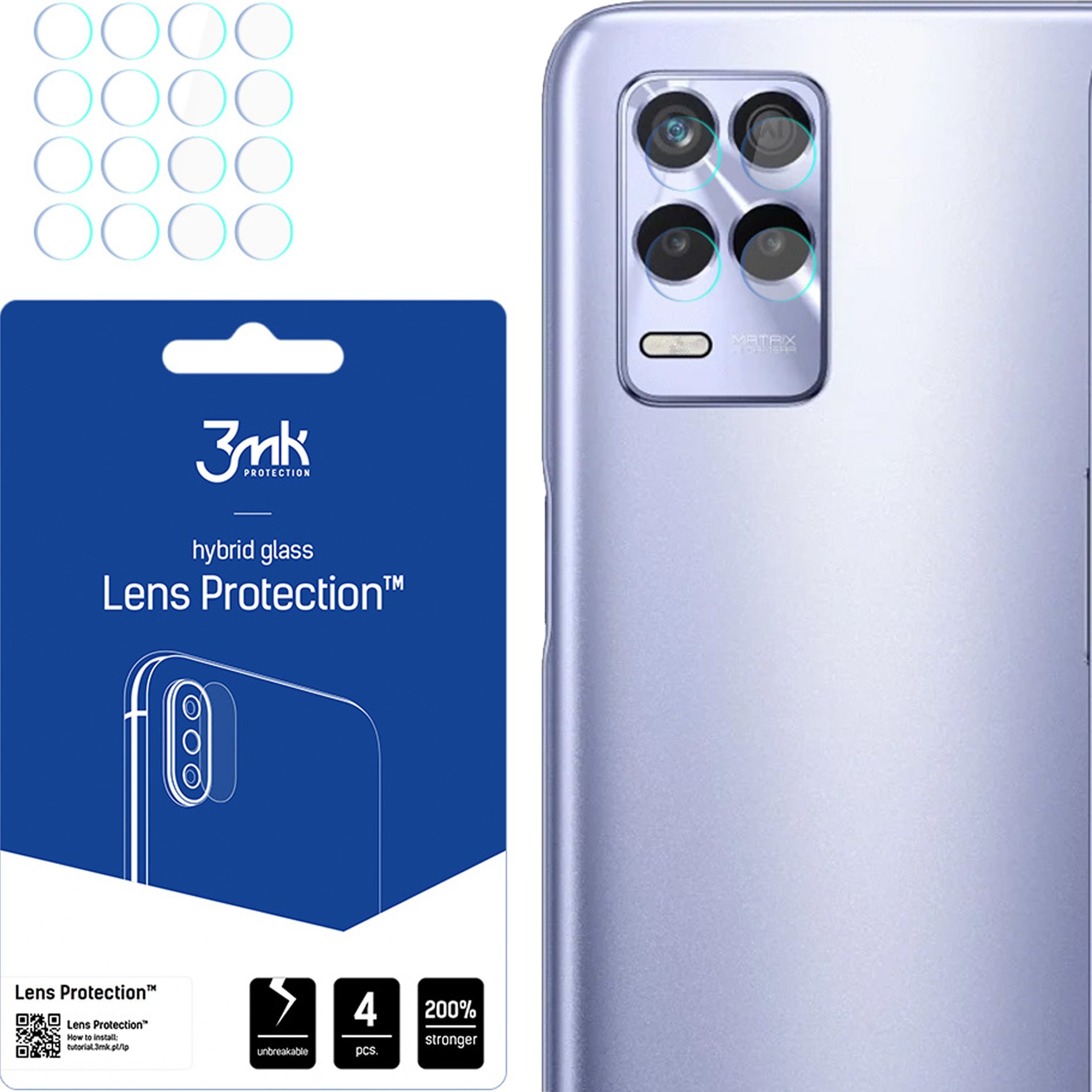 REALME 8S 5G - 3MK LENS PROTECTION