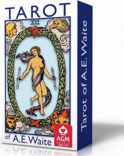 Cartamundi Karty Tarot A E Waite Pocket Tarot Blue