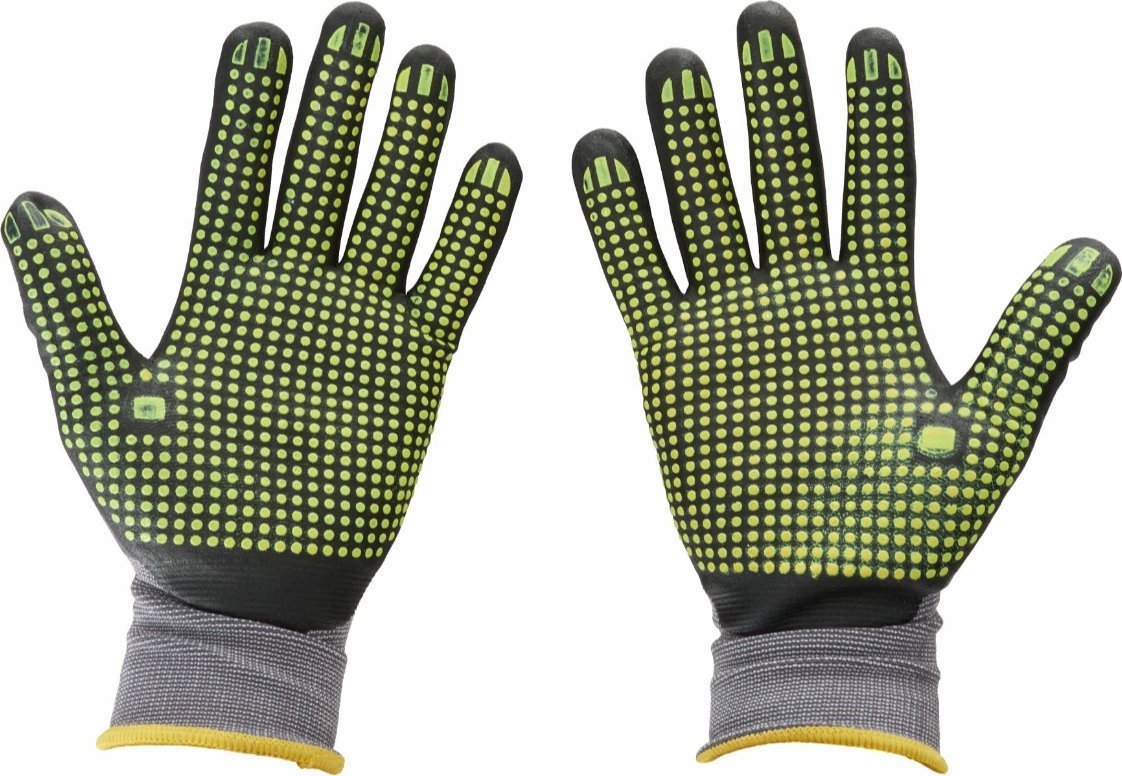 Geko Rękawice robocze nylonowe r. 9 (12/240)