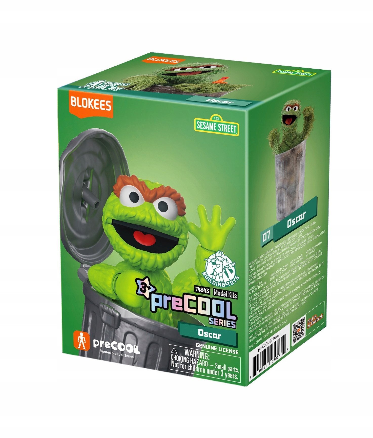 *****BLOKEES Sesame Street fig.preCOOL Oscar 30575