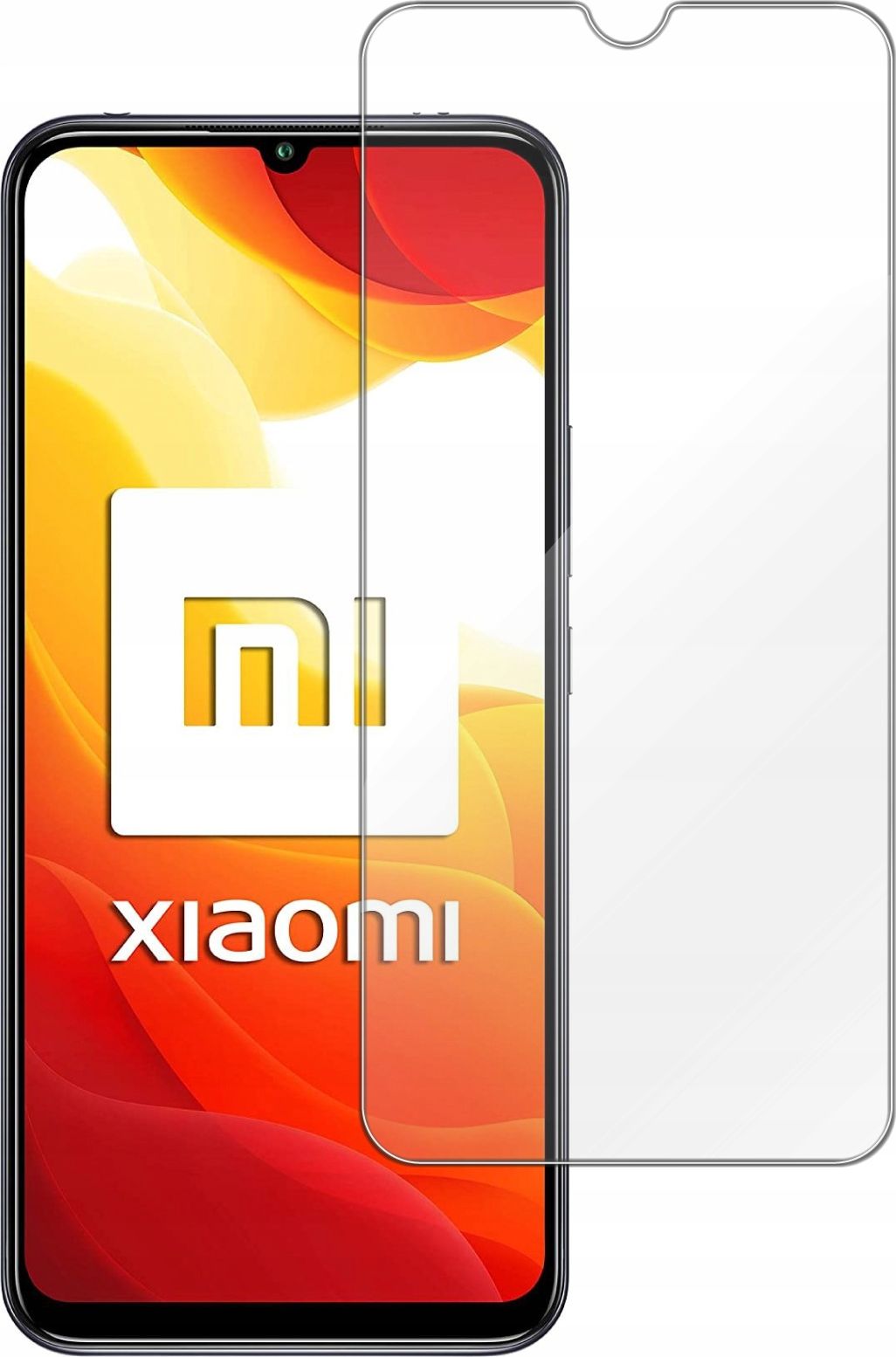 etumi Szkło Hartowane 9H Do Xiaomi Mi10 Lite | Szybka Szkiełko Ochronne Na Ekran Twarde Płaskie Przód / Ochrona Matrycy Telefonu Glas0031