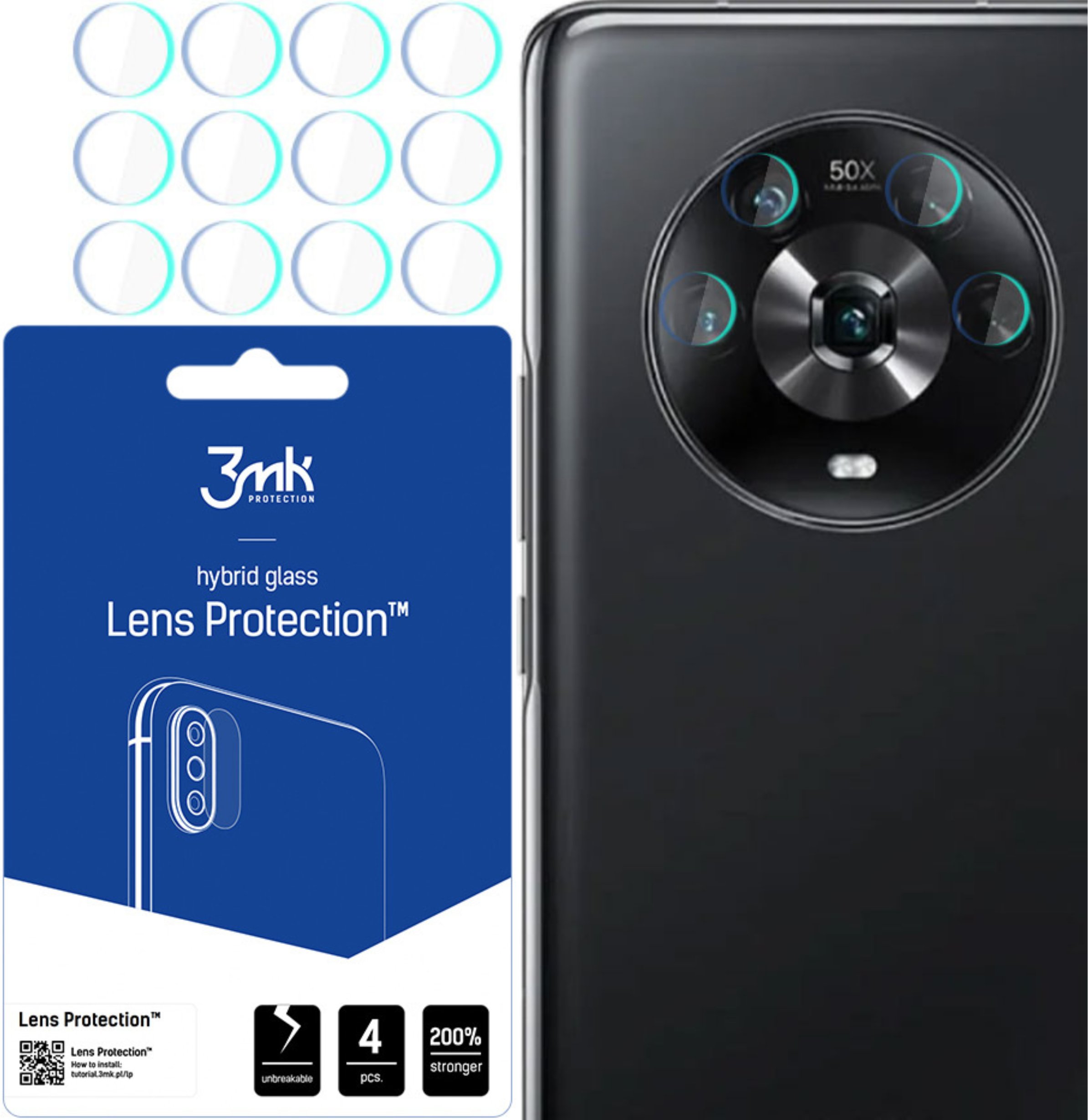 HONOR MAGIC 4 - 3MK LENS PROTECTION