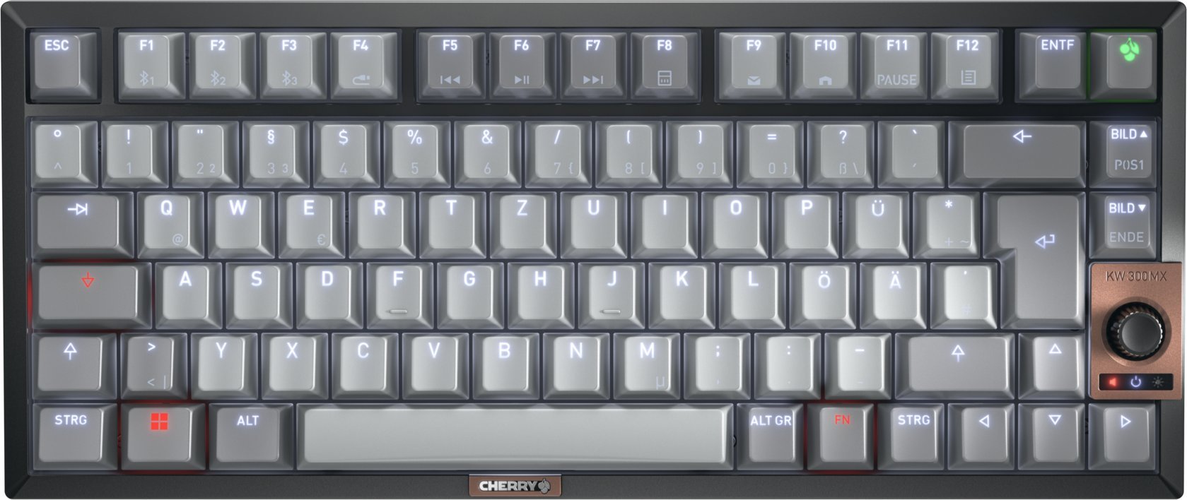 CHERRY TAS Keyboard KW 300 MX Brown Switch