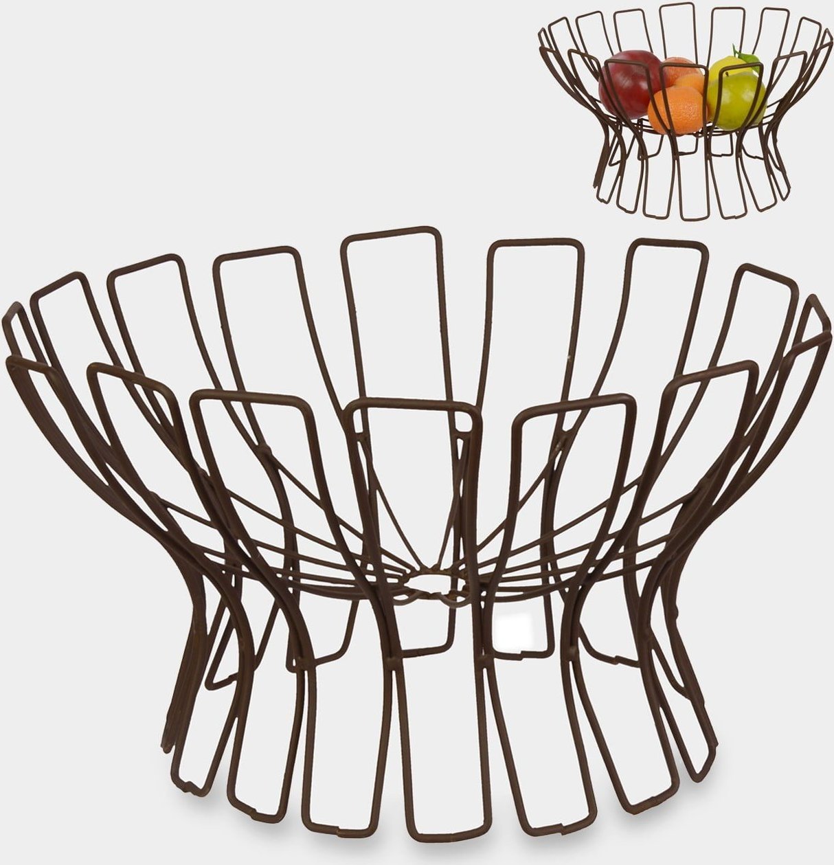 rzezbyzbrazu Elegancka Misa na Owoce Duża do Kuchni