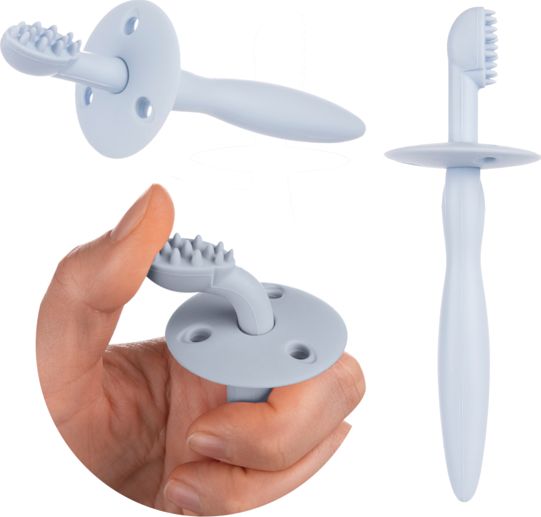 Canpol Canpol Silikonowa Szczoteczka/Gryzak z Ogranicznikiem