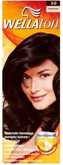 Wella Krem koloryzujący 3/0 CIEMNY BRAZ