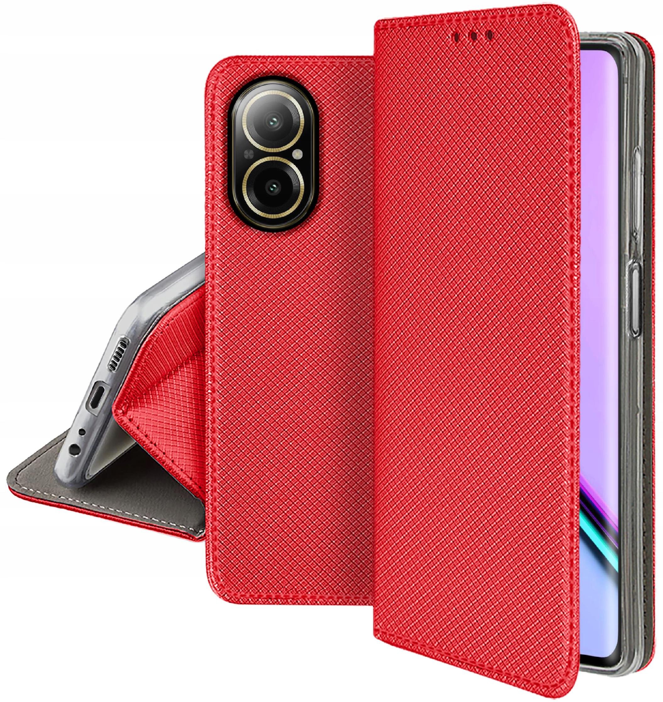 Etui do Realme C67 4G SMART MAGNET CASE PORTFEL + SZKŁO OCHRONNE 9H