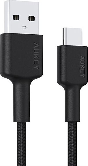 Kabel USB Aukey USB-A - USB-C 2 m Czarny (CB-CA2 OEM)