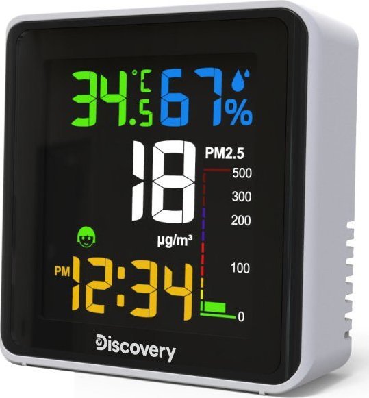 Stacja pogodowa Discovery Stacja meteorologiczna Discovery Report WA30 z czujnikiem zanieczyszczenia powietrza
