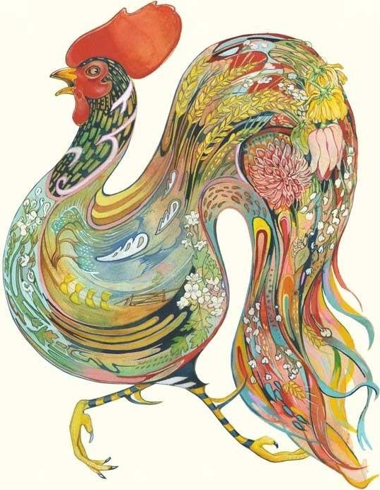 DM Collection Karnet A133 B6 + koperta Biegnący kogut