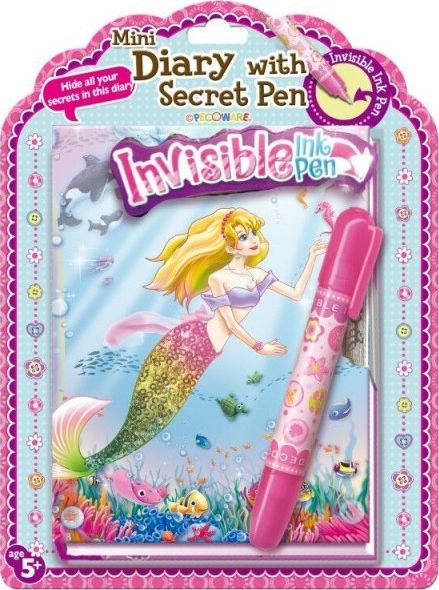 Pulio Pecoware Pamiętnik z niewidzialnym długopisem Syrenka