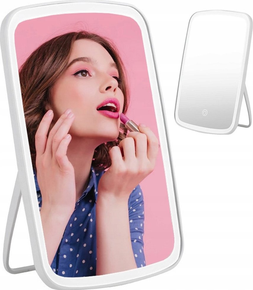 Lusterko kosmetyczne Verk LUSTERKO KOSMETYCZNE PODŚWIETLANE LED DO MAKIJAŻU