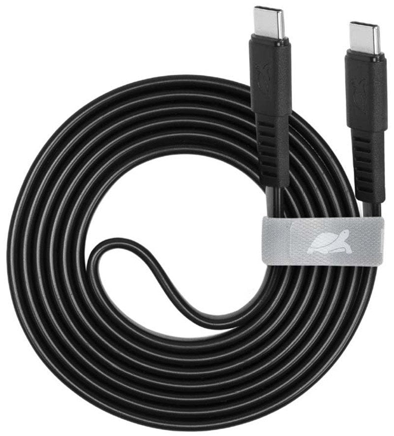 Kabel USB RivaCase USB-C - USB-C 1.2 m Czarny (PS6005BK12)