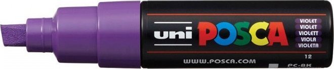 Uni MARKER PLAKATOWY UNI POSCA PC-8K FIOLETOWY