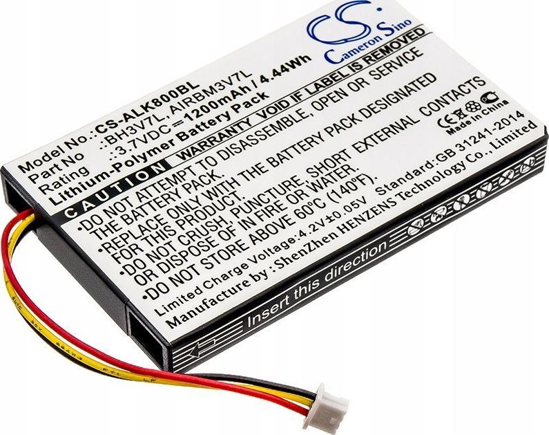 Cameron Sino Akumulator Bateria Typu Bh3v7l Airbm3v7l Do Autec Air A4 A6 A8 / Cs-alk800bl