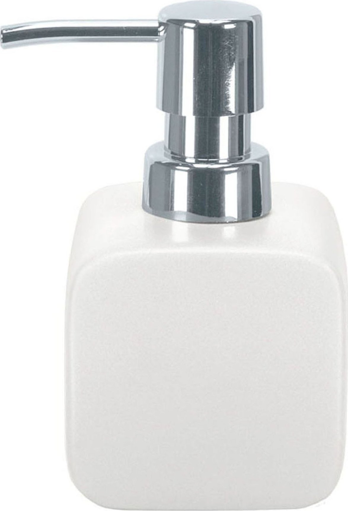 Dozownik do mydła Kleine Wolke Kleine Wolke Cubic Ceramiczny Dozownik do mydła biały