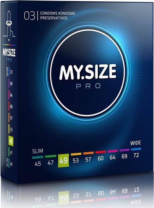 MY SIZE PRO Prezerwatywy 49mm 3szt