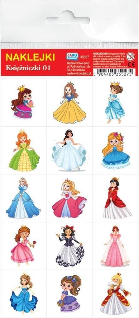 Wydawnictwo Jako Naklejki. Księżniczki