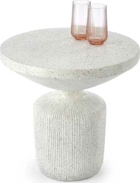 Halmar Stolik kawowy GIZA 54x54 biały HALMAR