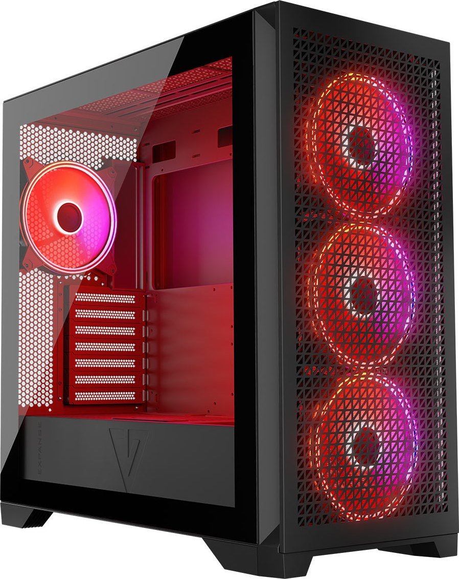 Obudowa Modecom Volcano Expanse T Apex ARGB czarna (AT-EXPANSE-TG-10-000000-0002)