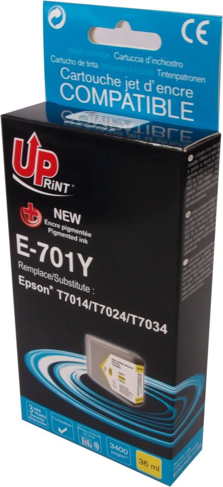 Tusz UPrint Tusz E-701Y / C13T70144010 (Yellow)