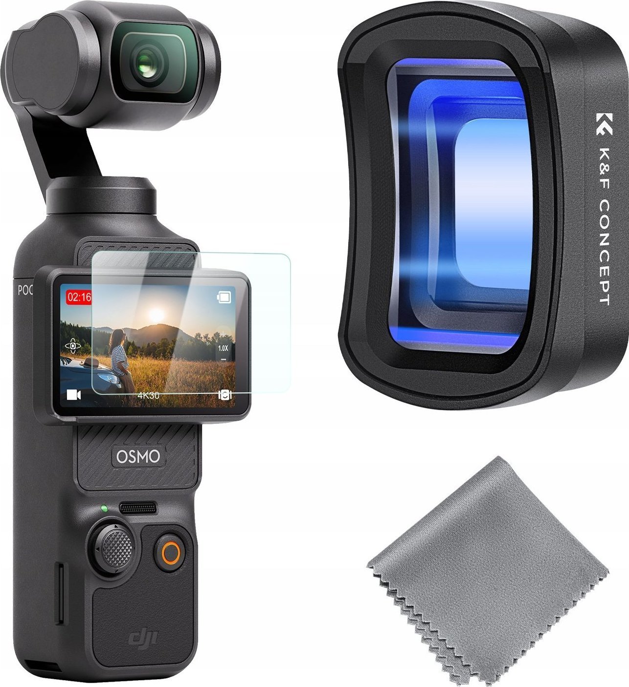 Filtr Kf Filtr Obiektyw Anamorficzny Anamorphic Lens 1.2x Magnes - Dji Osmo Pocket 3 / Kf01.2700