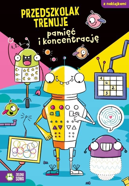 Zielona Sowa Przedszkolak trenuje pamięć i koncentracje 09765